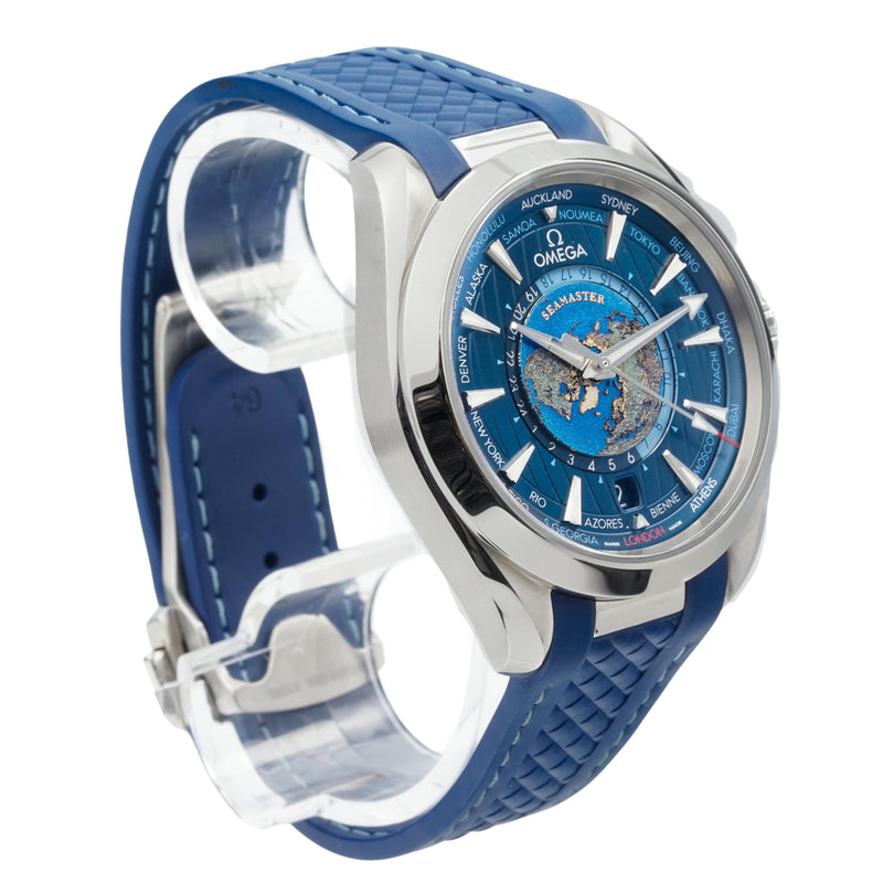 Omega Seamaster Aqua Terra Worldtimer 43mm