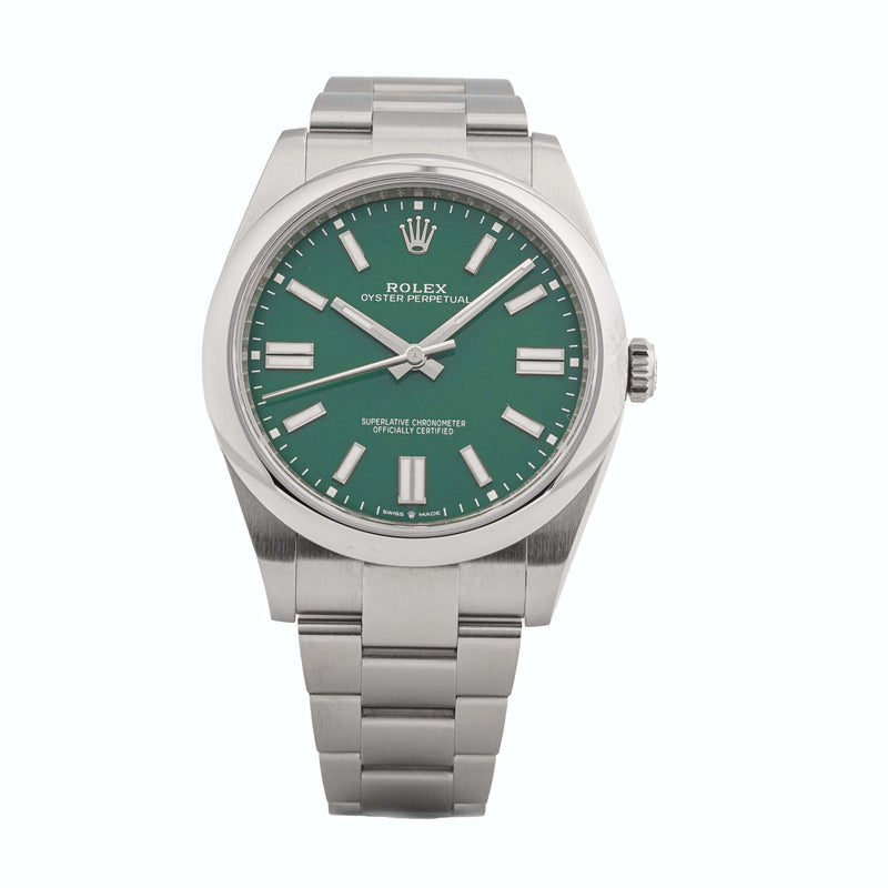 Rolex Oyster Perpetual 41 Green 124300