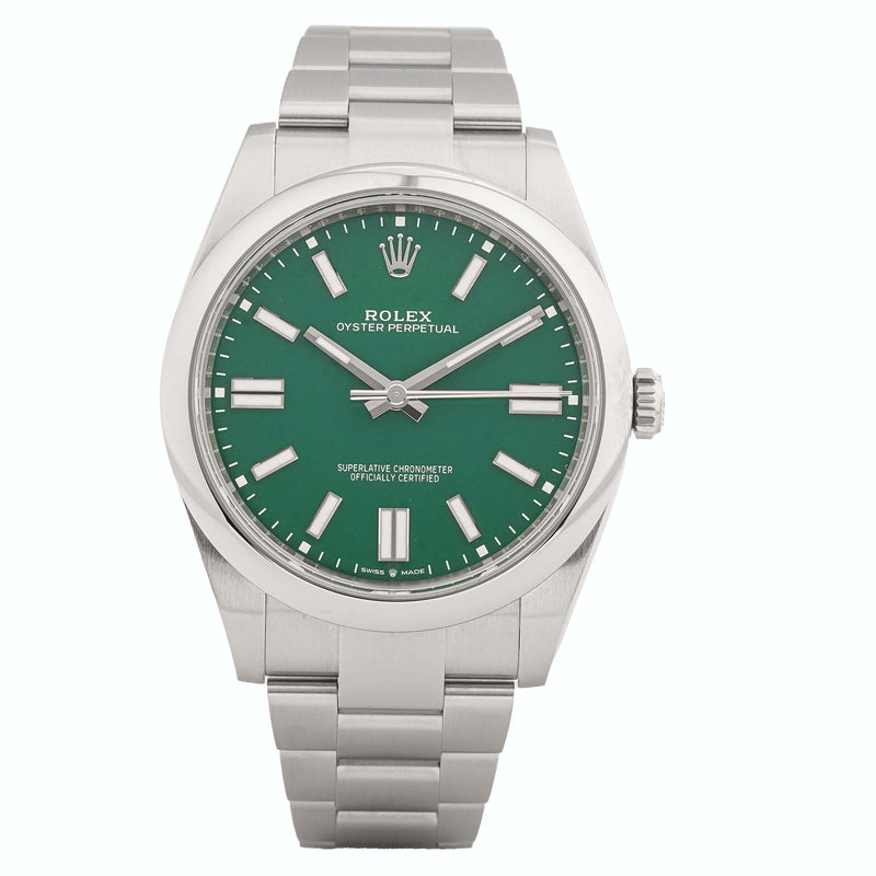 Rolex Oyster Perpetual 41 Green 124300