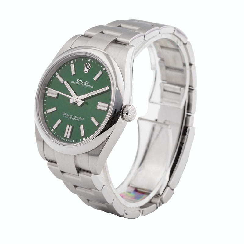 Rolex Oyster Perpetual 41 Green 124300