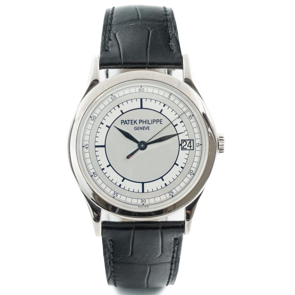 Patek philippe best sale calatrava sector dial