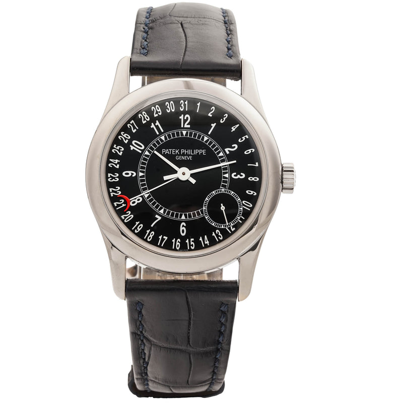 Patek Philippe Calatrava 6000G-001 Black Dial