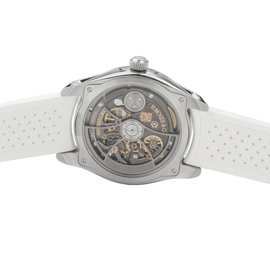 H.Moser & Cie. Pioneer Center Second Sunny Side Up 40mm