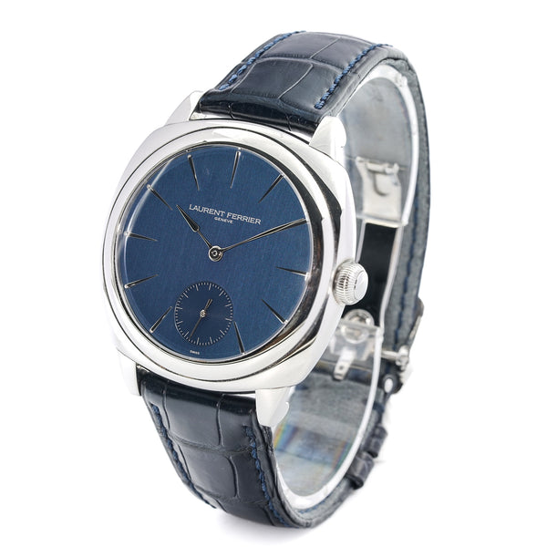 Laurent Ferrier Galet Square Micro Rotor Blue 229.01