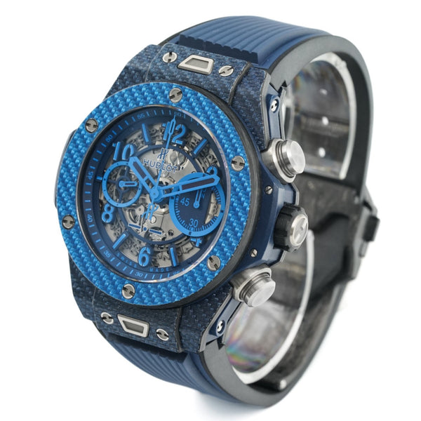 Hublot Big Bang Unico Italia Independent Blue Carbon 45 Limited Edition 500 pieces