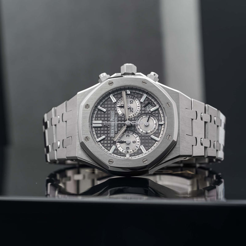 Audemars Piguet Royal Oak 38mm Chronograph Grey Dial 2020 26315ST.OO.1256ST.02