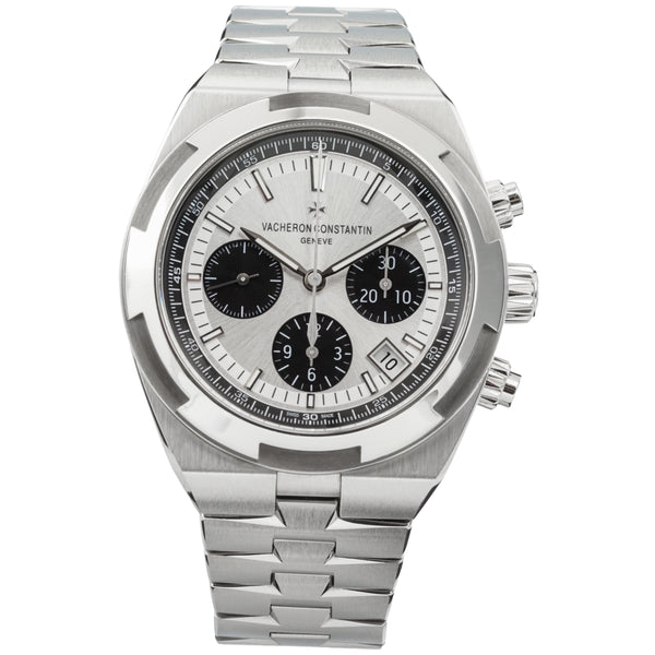 Vacheron Constantin Overseas Chronograph 42.5mm Panda Dial Steel 5500V