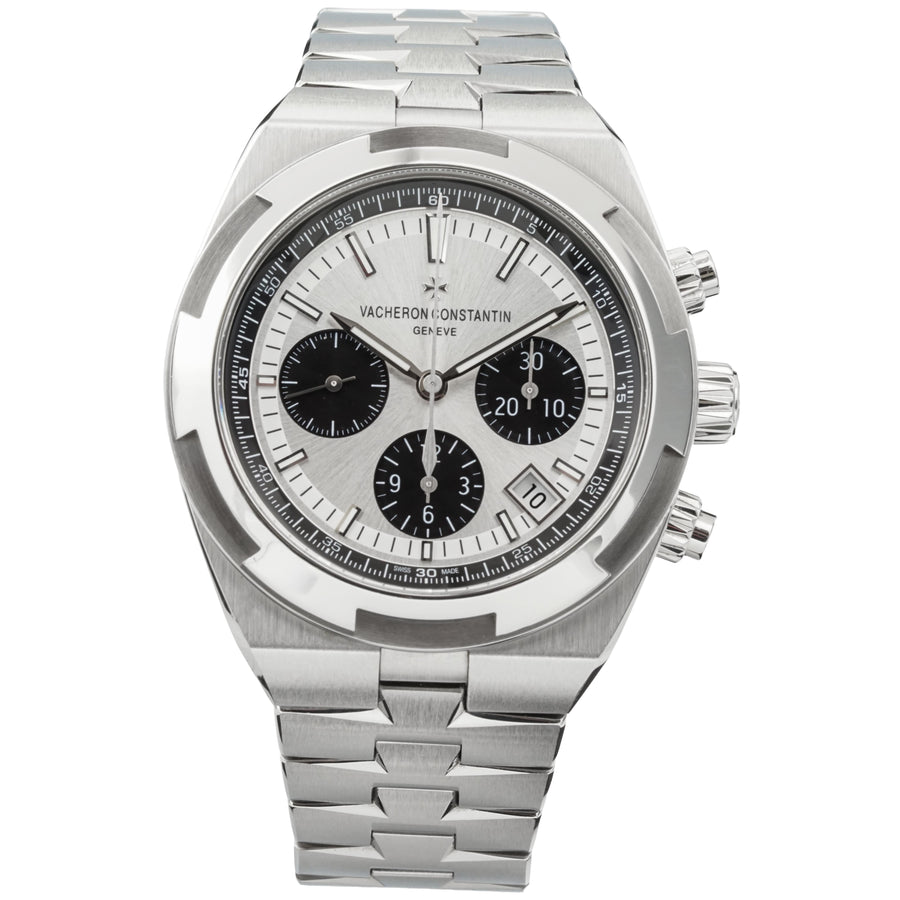 Vacheron Constantin Overseas Chronograph 42.5mm Panda Dial Steel 5500V