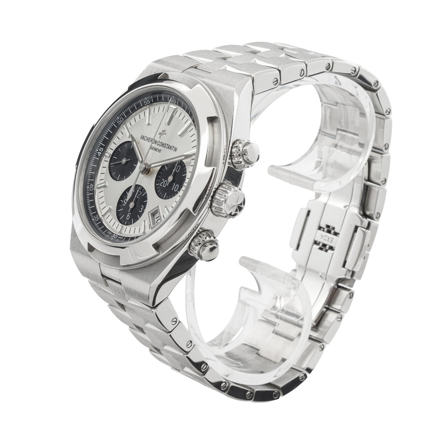 Vacheron Constantin Overseas Chronograph 42.5mm Panda Dial Steel 5500V