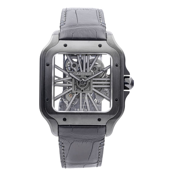 Cartier Santos De Cartier Skeleton WHSA0009