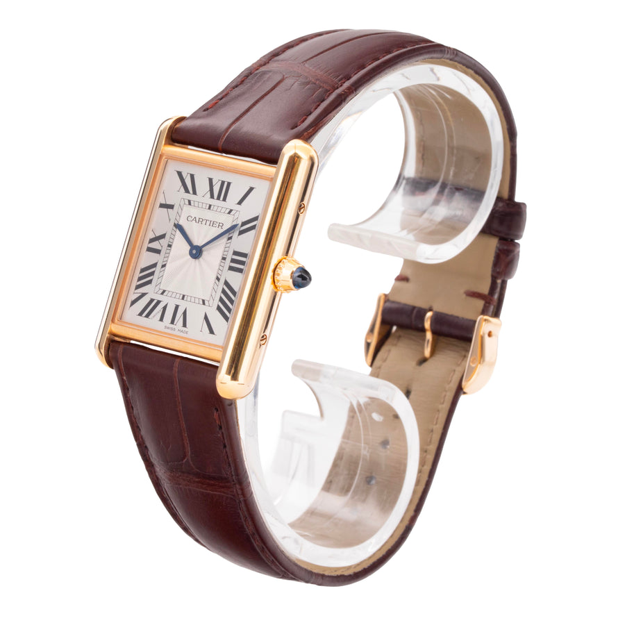 Cartier Tank Louis Cartier Silver Roman WGTA0011