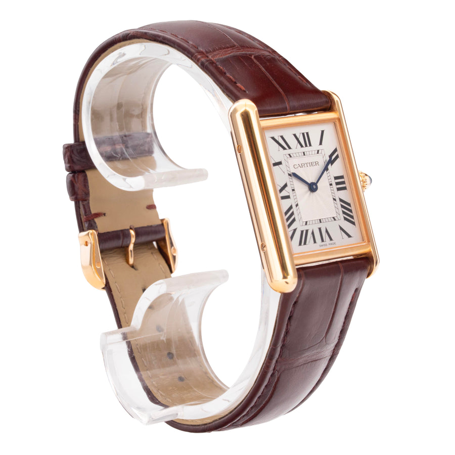 Cartier Tank Louis Cartier Silver Roman WGTA0011