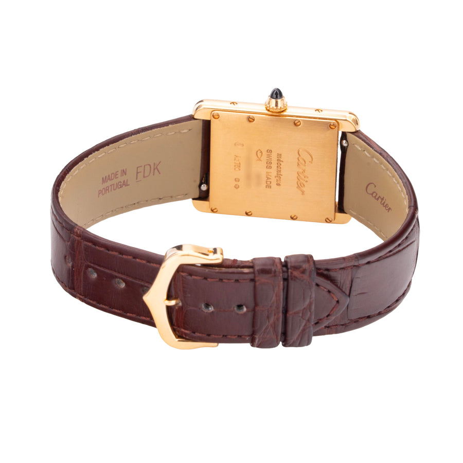 Cartier Tank Louis Cartier Silver Roman WGTA0011