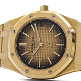 Audemars Piguet Royal Oak Jumbo Extra Thin Gold Dial Yellow Gold 39mm 16202BA