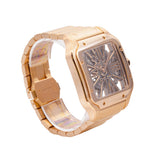 Cartier Santos Skeleton Rose Gold WHSA0016