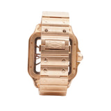 Cartier Santos Skeleton Rose Gold WHSA0016