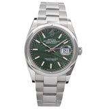 Rolex Datejust Palm Dial 126200 36mm