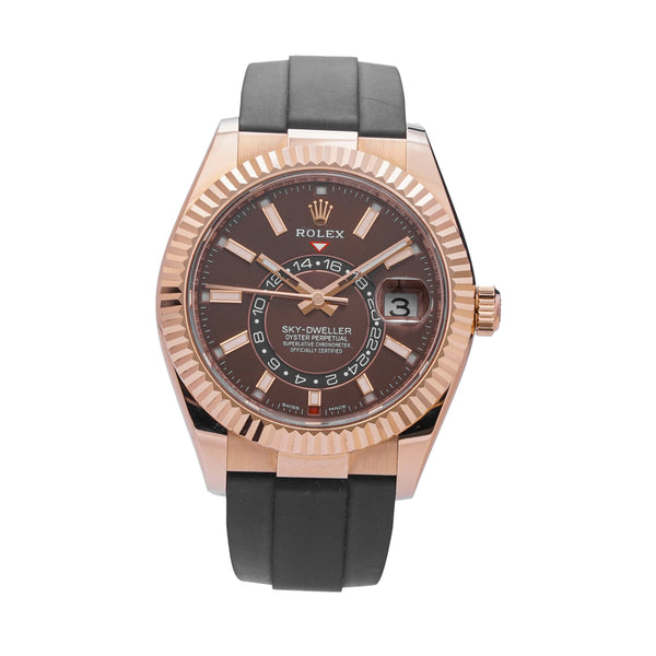 Rolex Sky-Dweller Chocolate Brown Dial 42mm 326235