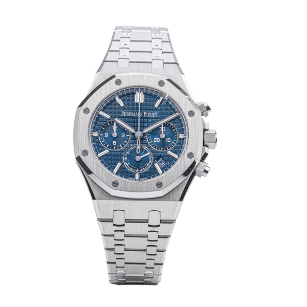 Audemars Piguet Royal Oak Chronograph Blue 38mm 26715ST