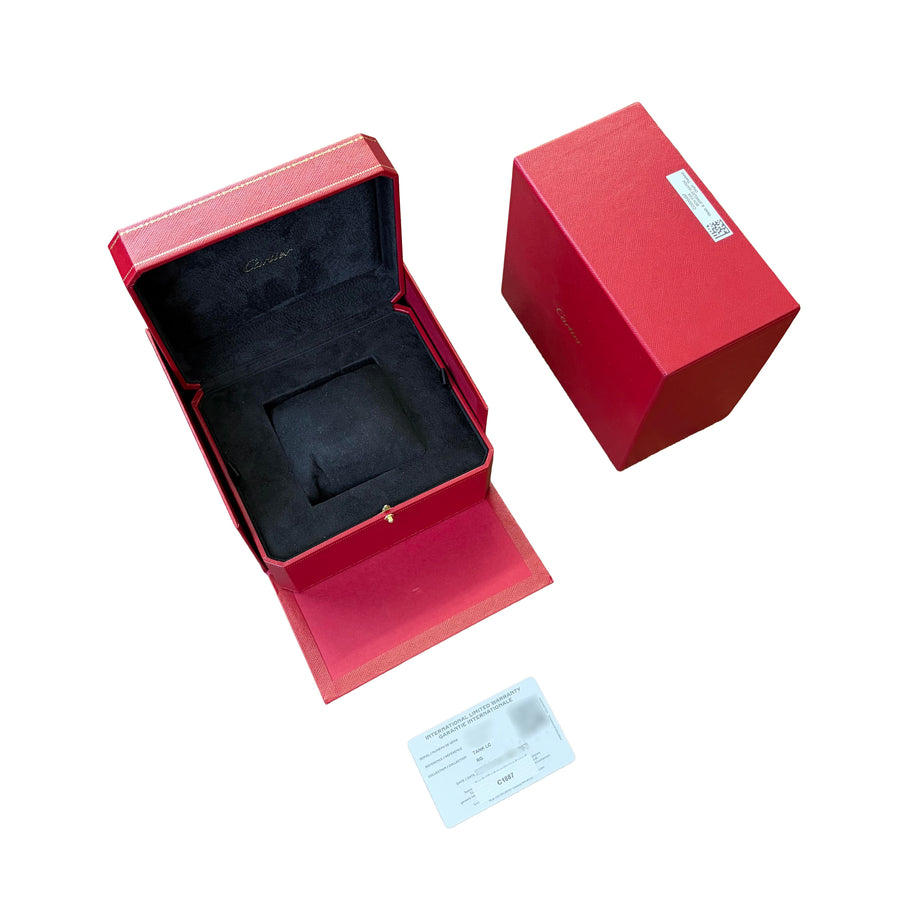 Cartier Tank Louis Cartier Silver Roman WGTA0011