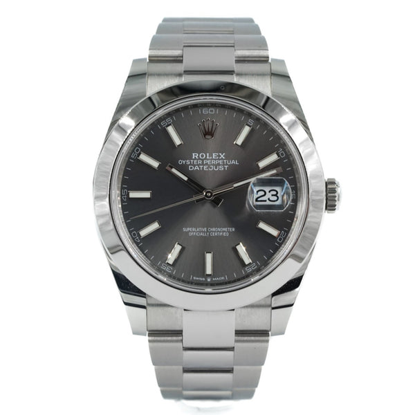 Datejust hot sale 41 grey