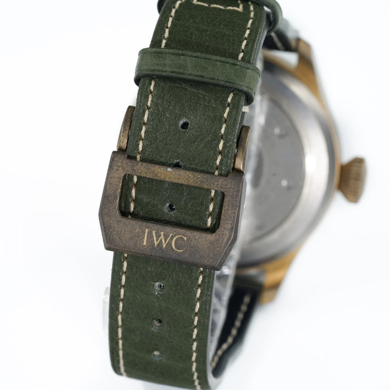IWC Big Pilot Watch 43 Spitfire Green Dial Bronze Case 2022