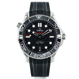 Omega Seamaster Diver 300 M 2023 NEW | 300 M Co‑Axial Master Chronometer 42 mm Black Dial Rubber