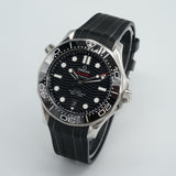 Omega Seamaster Diver 300 M 2022 300 M 300M Omega Co‑Axial Master Chronometer 42 mm Black Dial Rubber