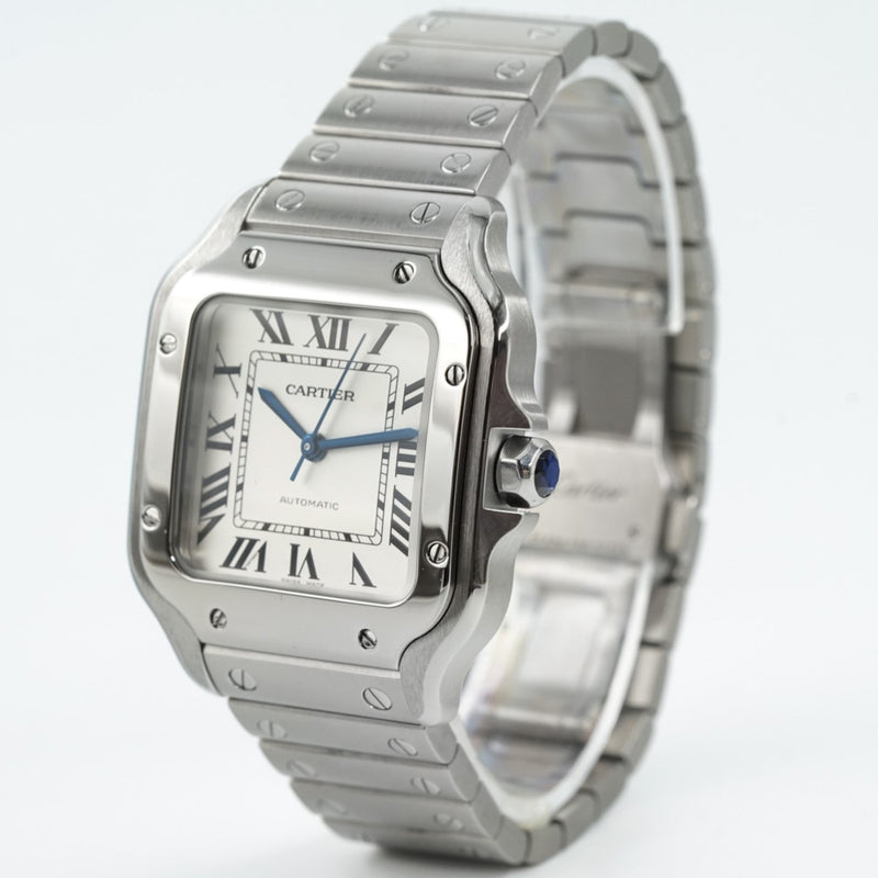 W200728G Cartier Santos 100 Large Size 2 Tone  Essential Watches